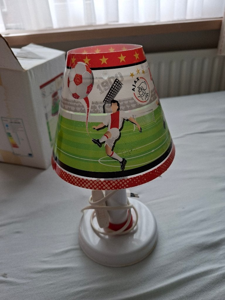 Ajax lamp, Kunststof, Gebruikt, 26 cm, Kinderlamp