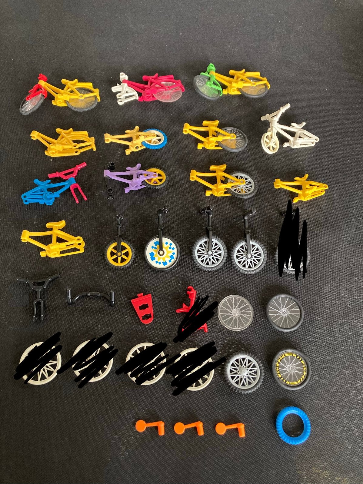 Playmobil fiets onderdelen., Ophalen of Verzenden, Zo goed als nieuw