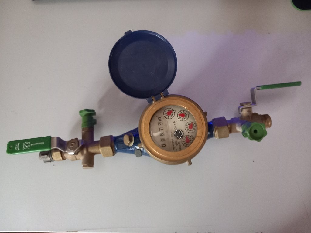 Watermeter, Ophalen of Verzenden, Zo goed als nieuw, Vocht of Vloeistof