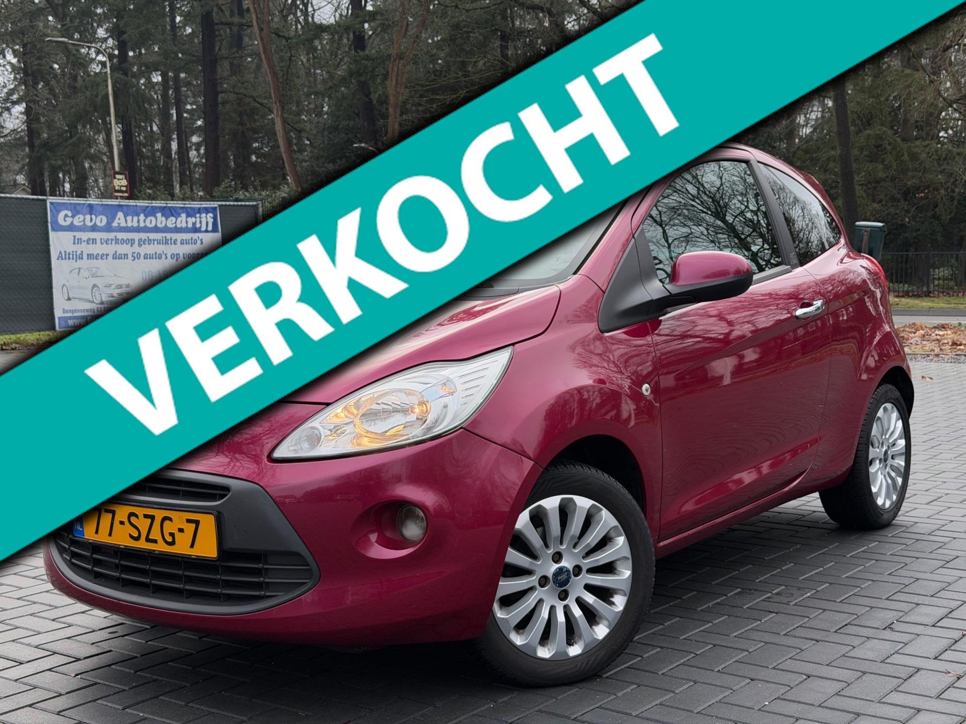 Ford Ka 1.2 Titanium X start/stop/Airco/Elek.ramen/Nette Aut, Auto's, Ford, Voorwielaandrijving, Euro 5, Gebruikt, 1242 cc