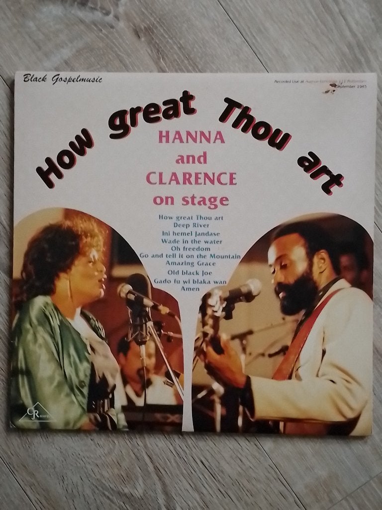 Hanna & Clarence/Gospel/Worship, LP, Gebruikt, Ophalen of Verzenden, Inclusief binnenhoes