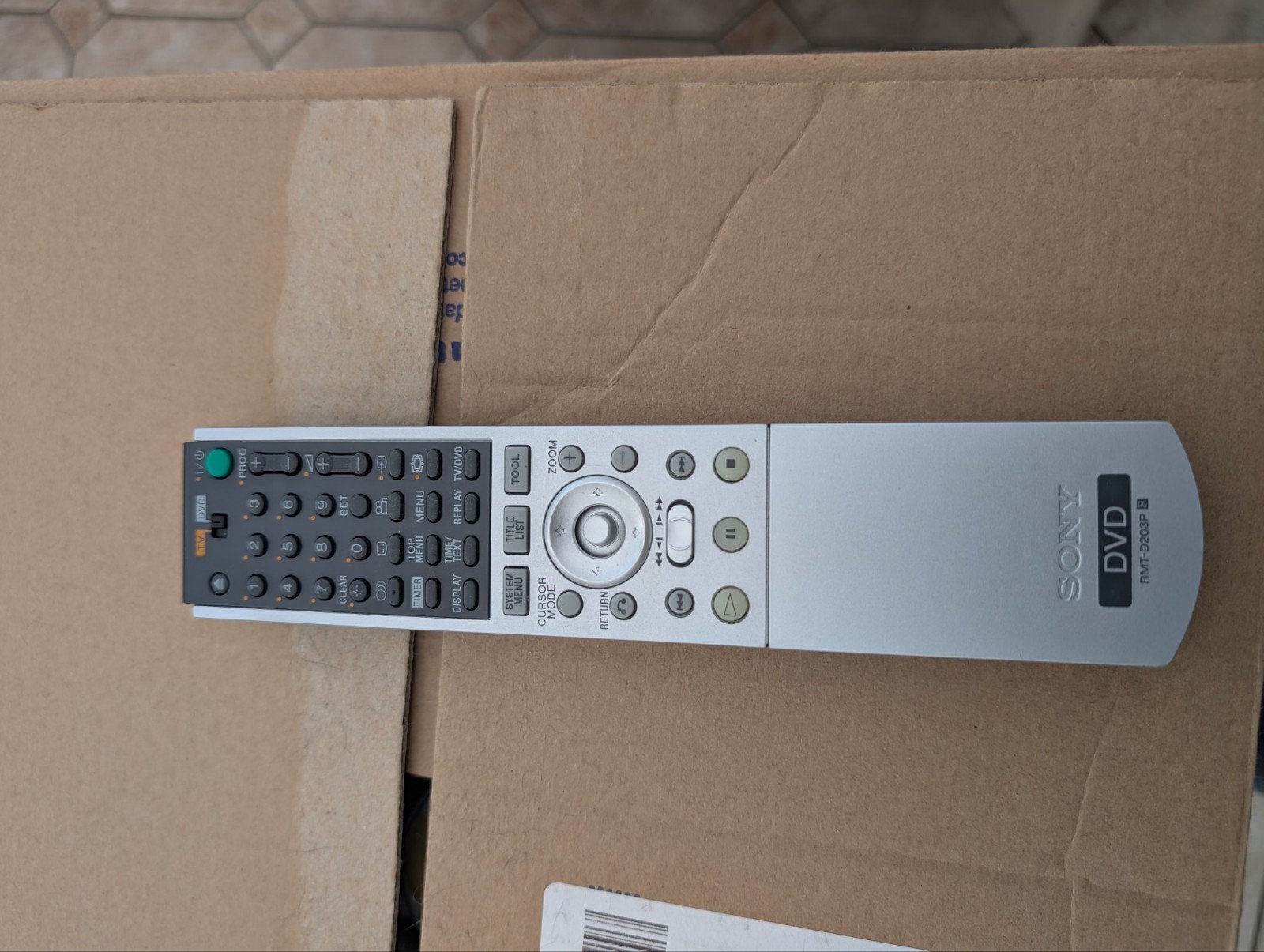 SONY DVD RECORDER AFSTAND BEDIENING, Ophalen of Verzenden, Video