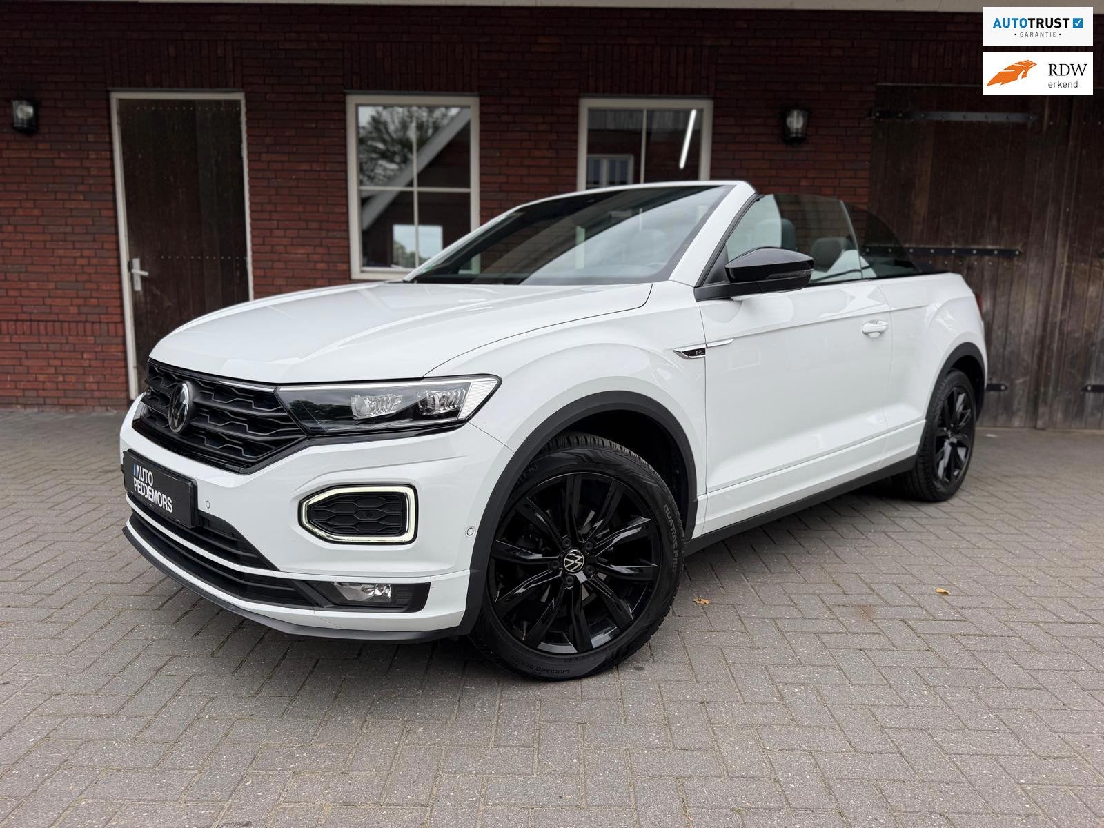 Volkswagen T-Roc Cabrio 1.5 TSI R-Line | ACC| Camera| Virtua, Auto's, 4 cilinders, Wit, 1438 kg, Bedrijf