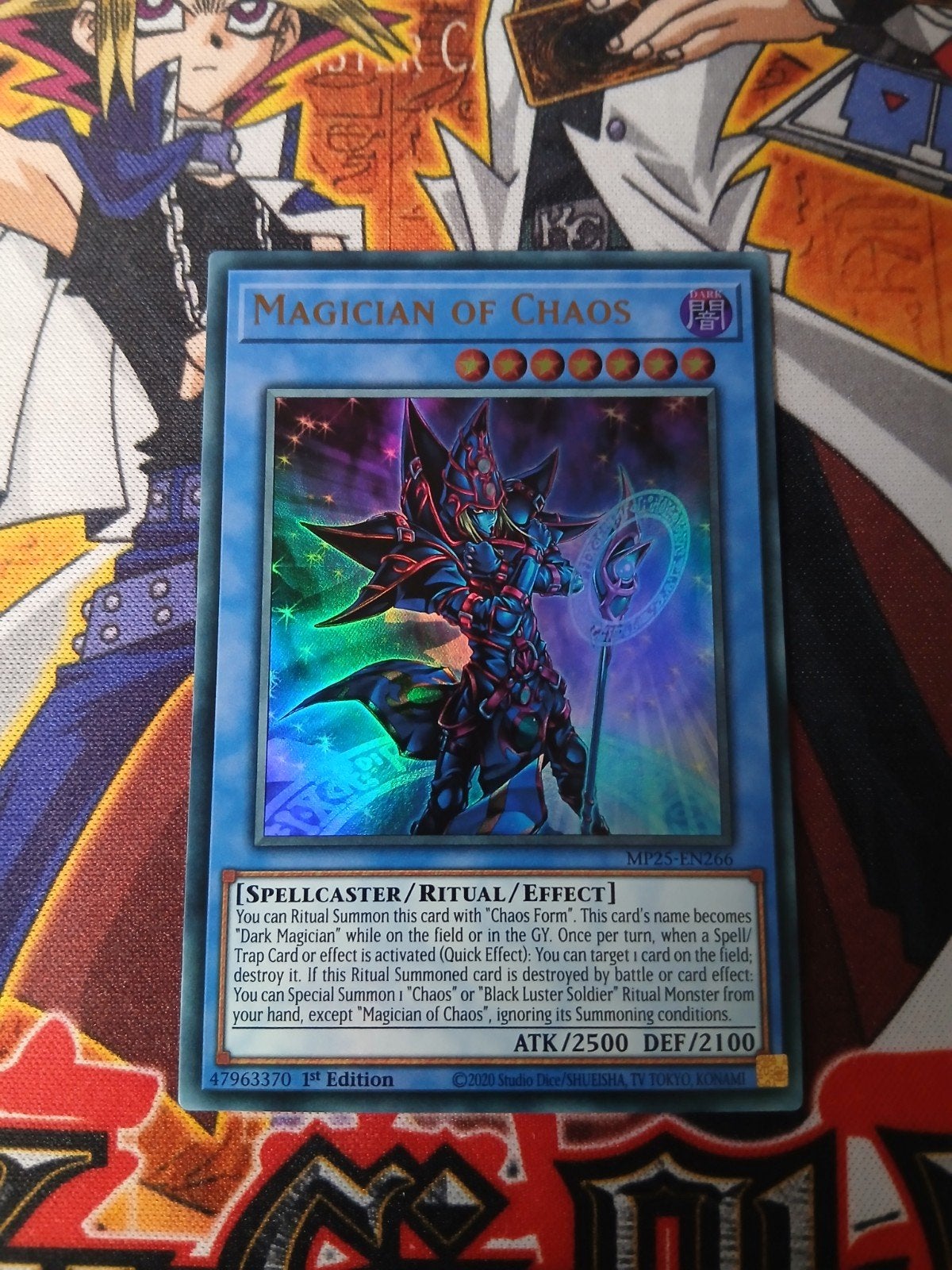Magician of Chaos - Ultra Rare MP25 - Yu-Gi-Oh, Ophalen of Verzenden, Zo goed als nieuw, Foil