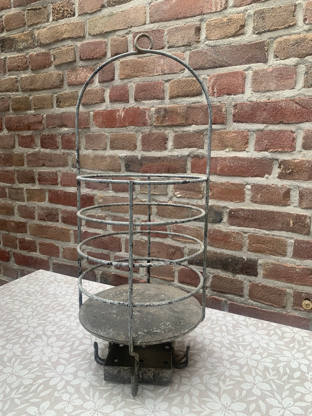 Antieke mijnwerkersmand - Decoratieve opberger, Ophalen
