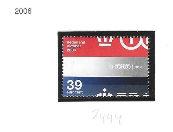 2444 naamswijziging TPG - TNT 2006 postfris, Postzegels en Munten, Postzegels | Nederland, Ophalen of Verzenden, Na 1940, Postfris