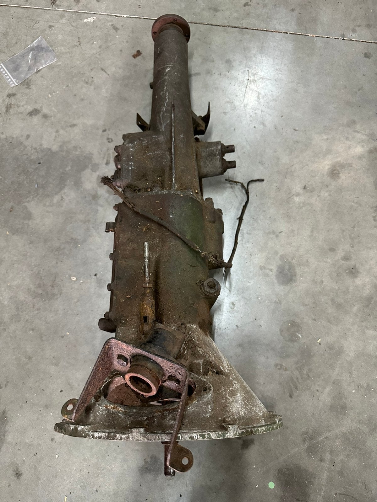 Wolseley 4/44 versnellingsbak, Ophalen
