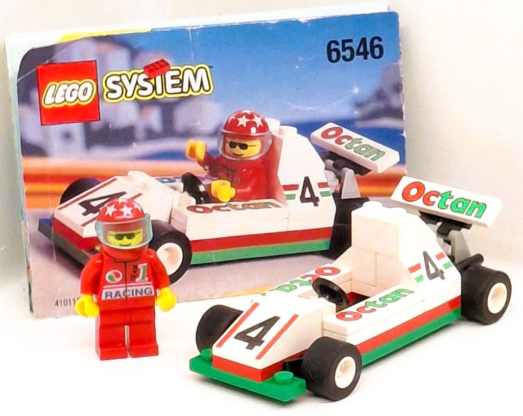 Lego System 6546 F1 Racer Octan, Lego, Ophalen of Verzenden, Complete set, City