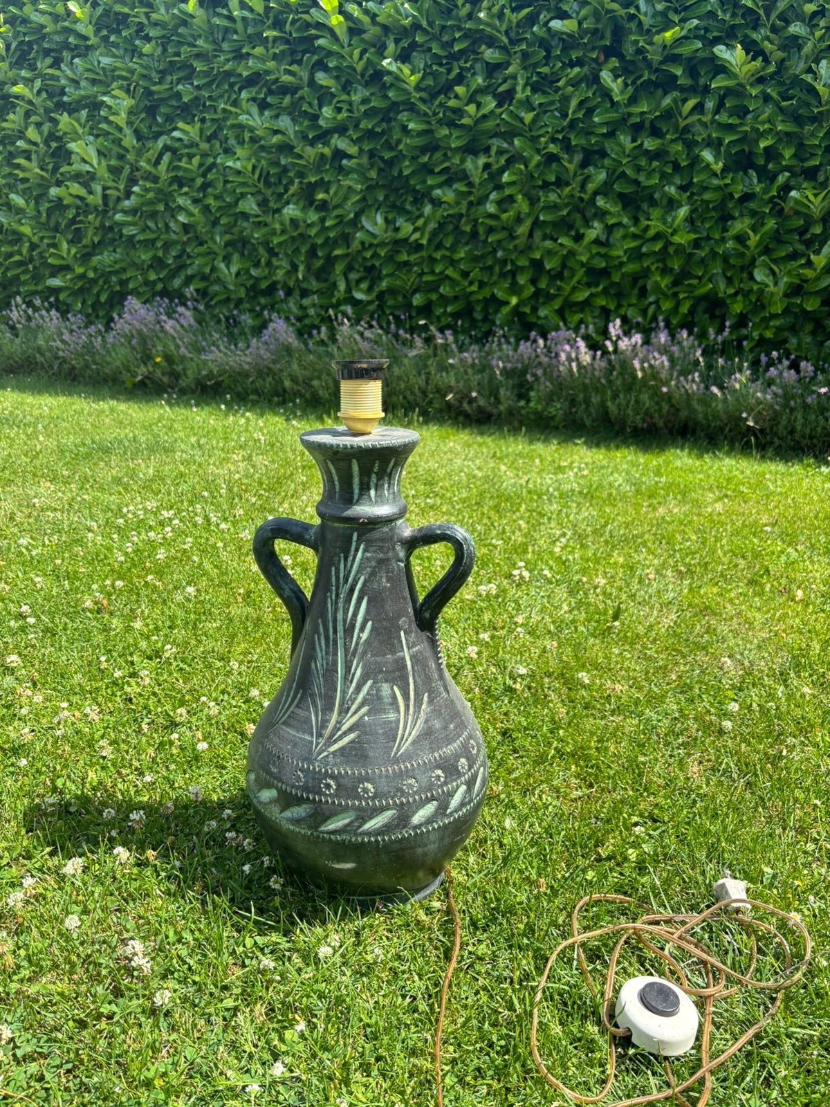 Lampen standaard, Ophalen