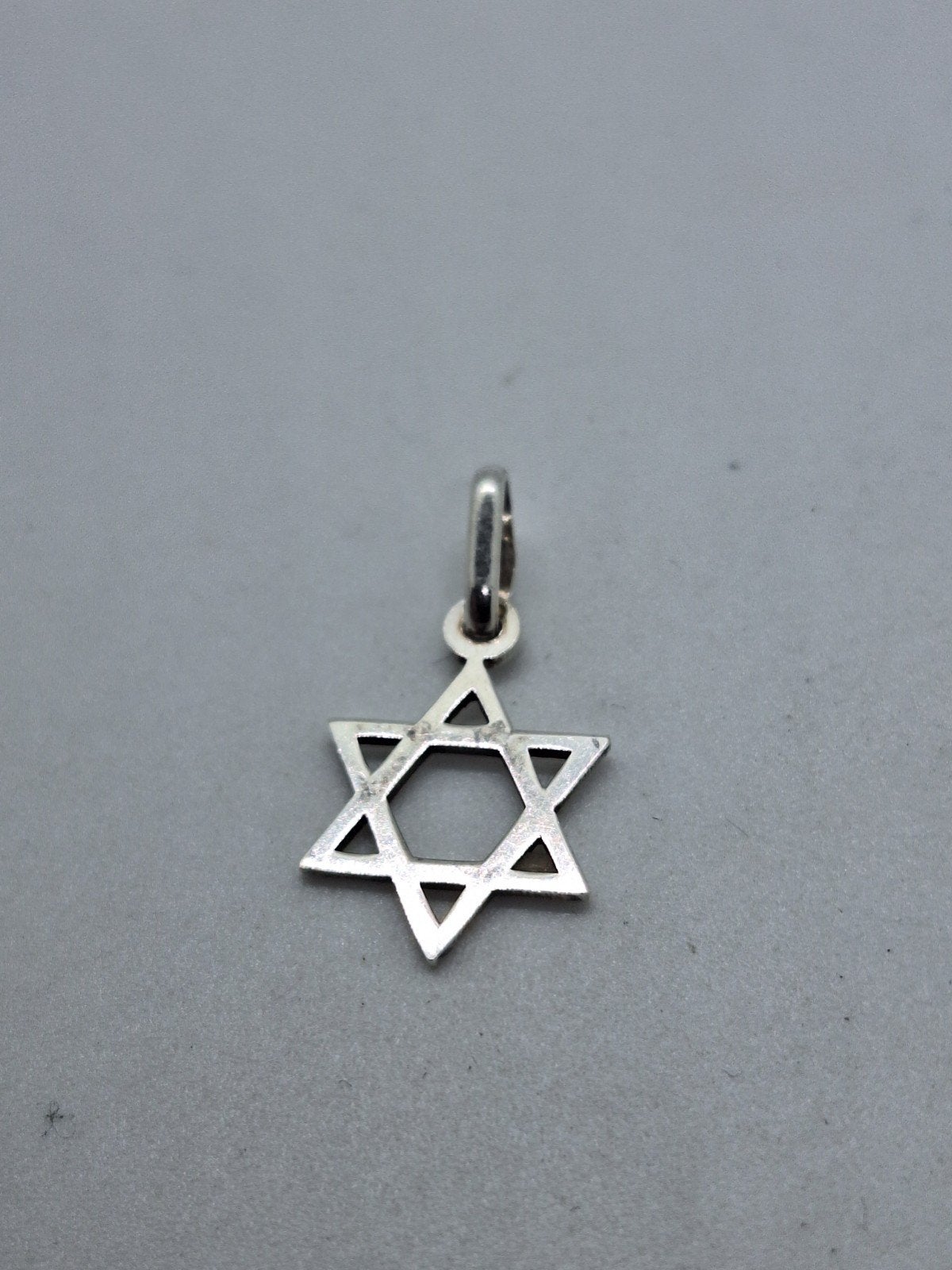 Zilveren Davidster Hanger - 2.8 cm, Ophalen of Verzenden