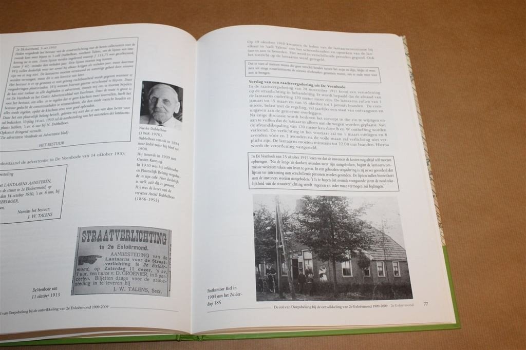 100 Jaar Dorpsbelang 2e Exloërmond 1909-2009, Schaars Boek, Ophalen of Verzenden, Zo goed als nieuw