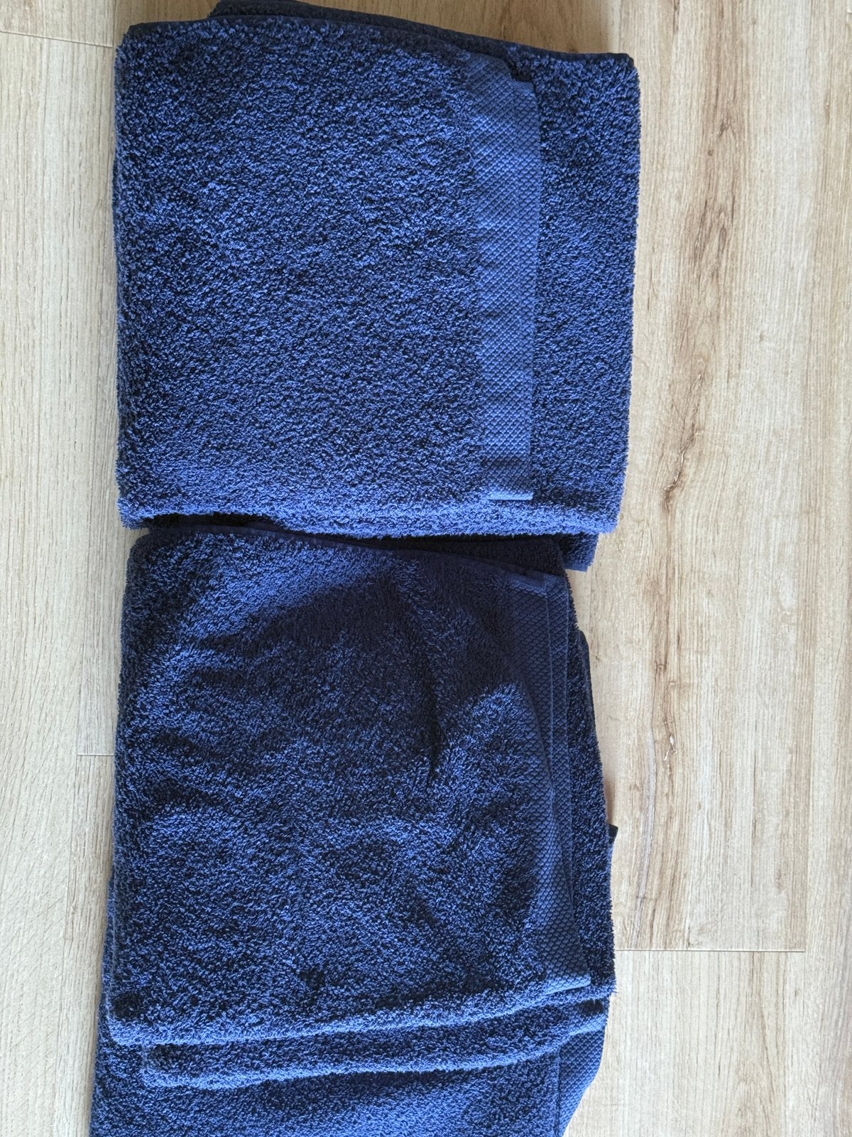 6 handdoeken Miss Towels, Ophalen, Zo goed als nieuw, Blauw, Handdoek