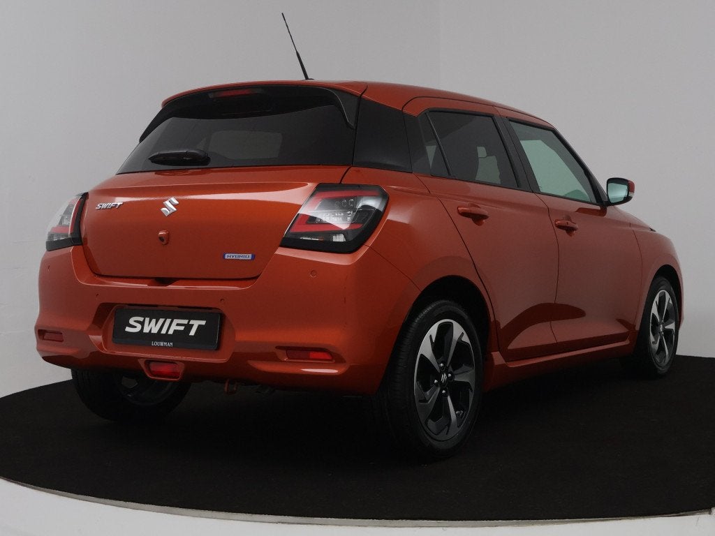 Suzuki Swift 1.2 Style Smart Hybrid *NIEUW* (bj 2026), Voorwielaandrijving, 12 maanden, Stof, Zwart