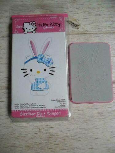 Sizzix Hello Kitty dies Bunny Ears, Verzenden, Nieuw, Overige thema's, Pons of Mal