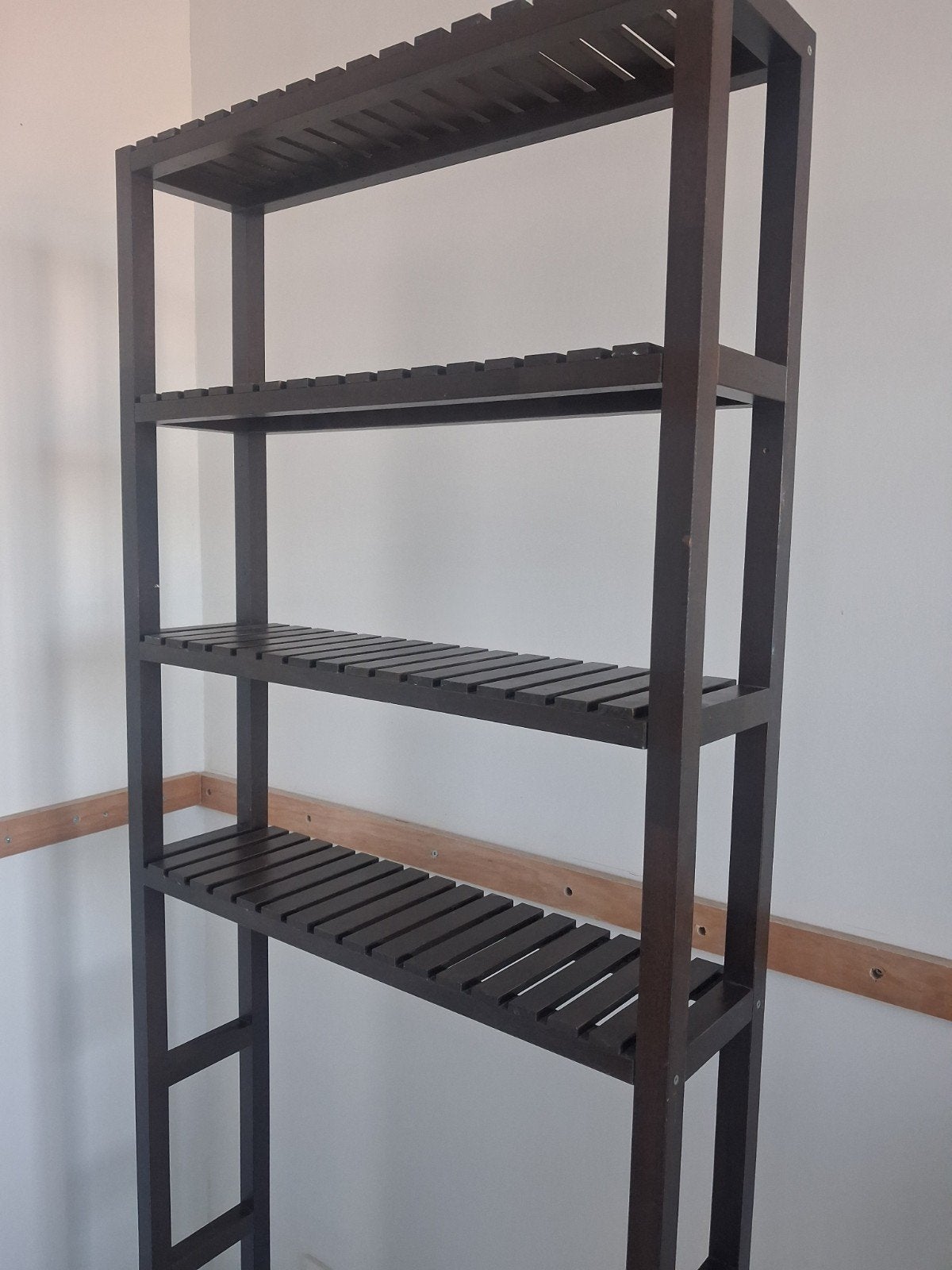 Mulger stellage kast Ikea, Ophalen of Verzenden, Gebruikt