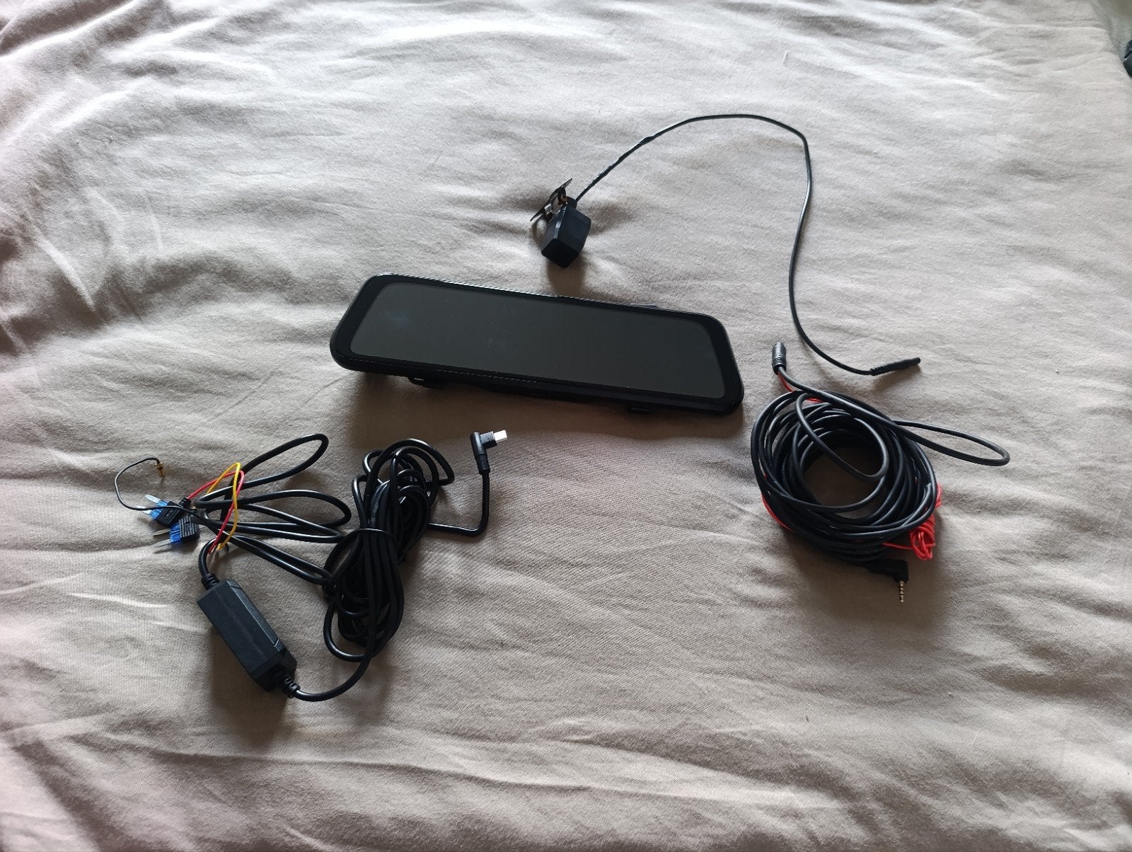 Car Essentials 4K Dashcam Spiegel met Voor- en Achtercamera, Ophalen of Verzenden, Zo goed als nieuw