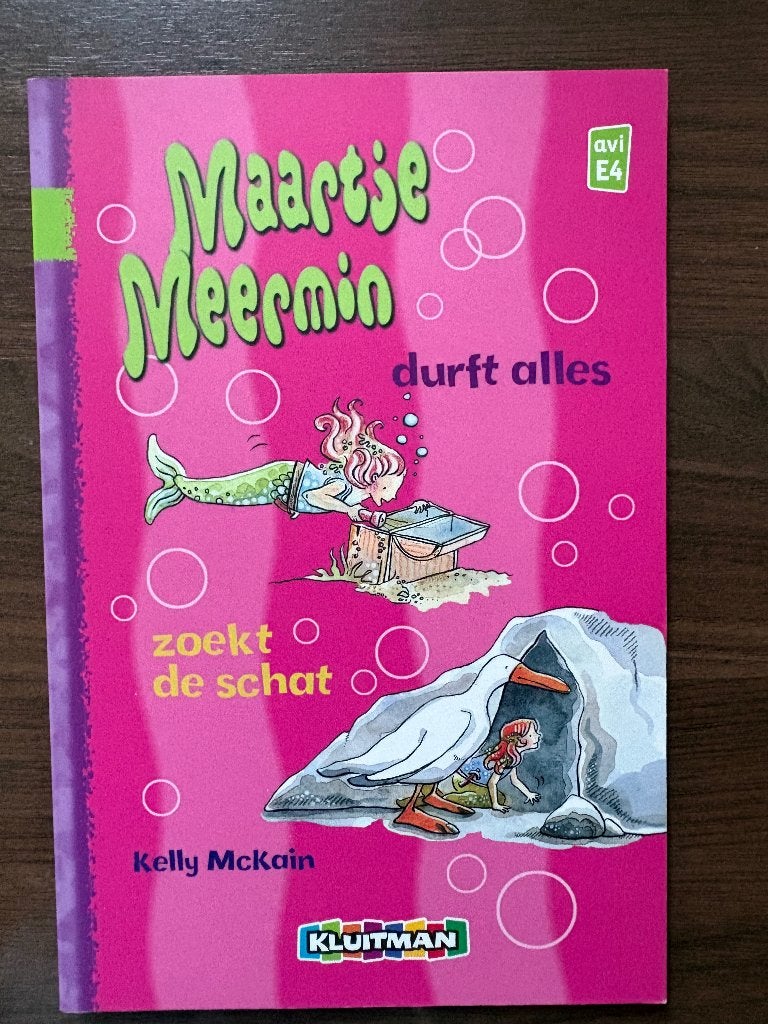 Maartje Meermin: Durft alles & Zoekt de schat - AVI E4, Boeken, Ophalen of Verzenden, Zo goed als nieuw, Sprookjes, Kelly McKain