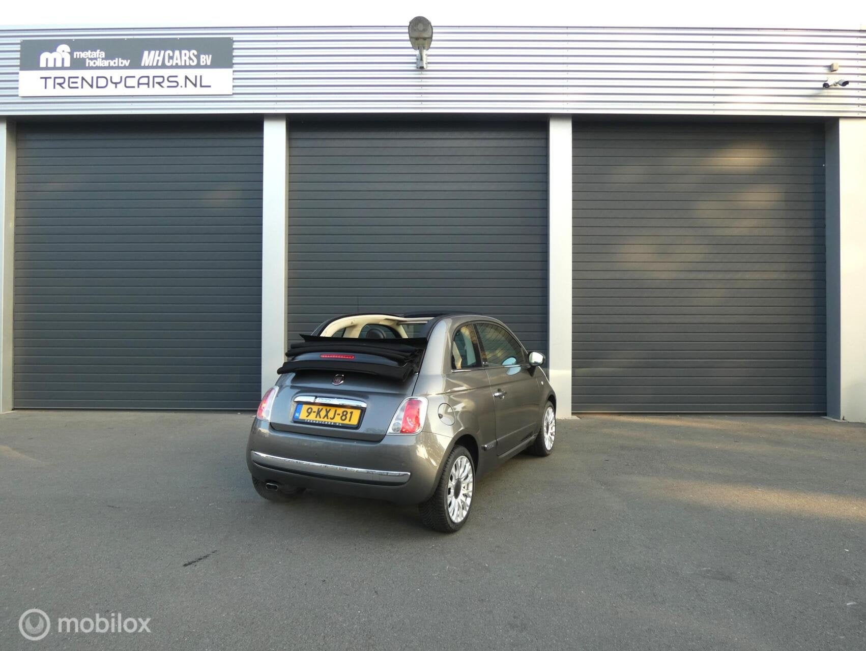 Fiat 500 0.9 TwinAir Lounge AUTOMAAT, Auto's, Fiat, 86 pk, Gebruikt, 31 €/maand, Cabriolet