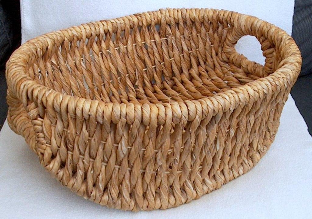 Nieuw : decoratieve banana leaf mand (metalen frame), Huis en Inrichting, Woonaccessoires | Schalen en Manden, Ophalen, Overige materialen
