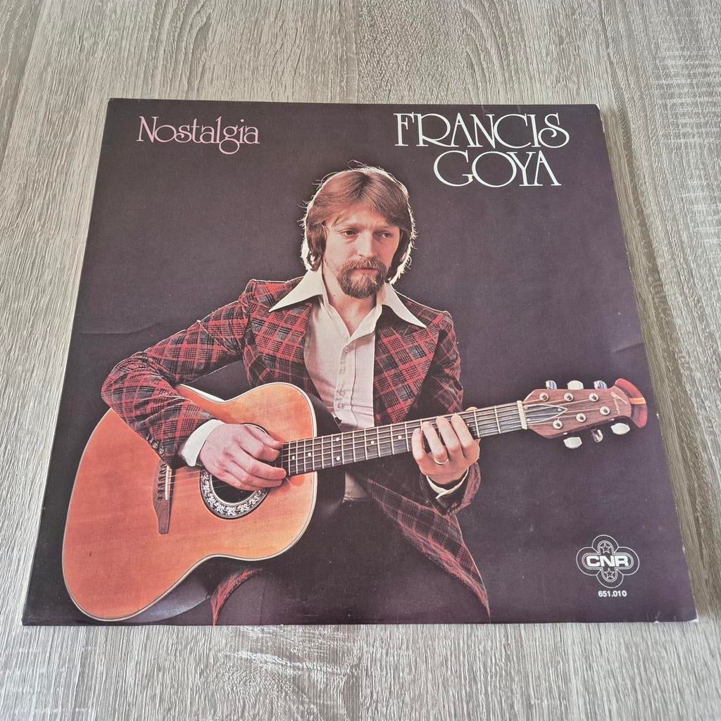 Francis Goya - Nostalgia LP (Vinyl), Originele persing, Ophalen of Verzenden, Gebruikt, 12 inch