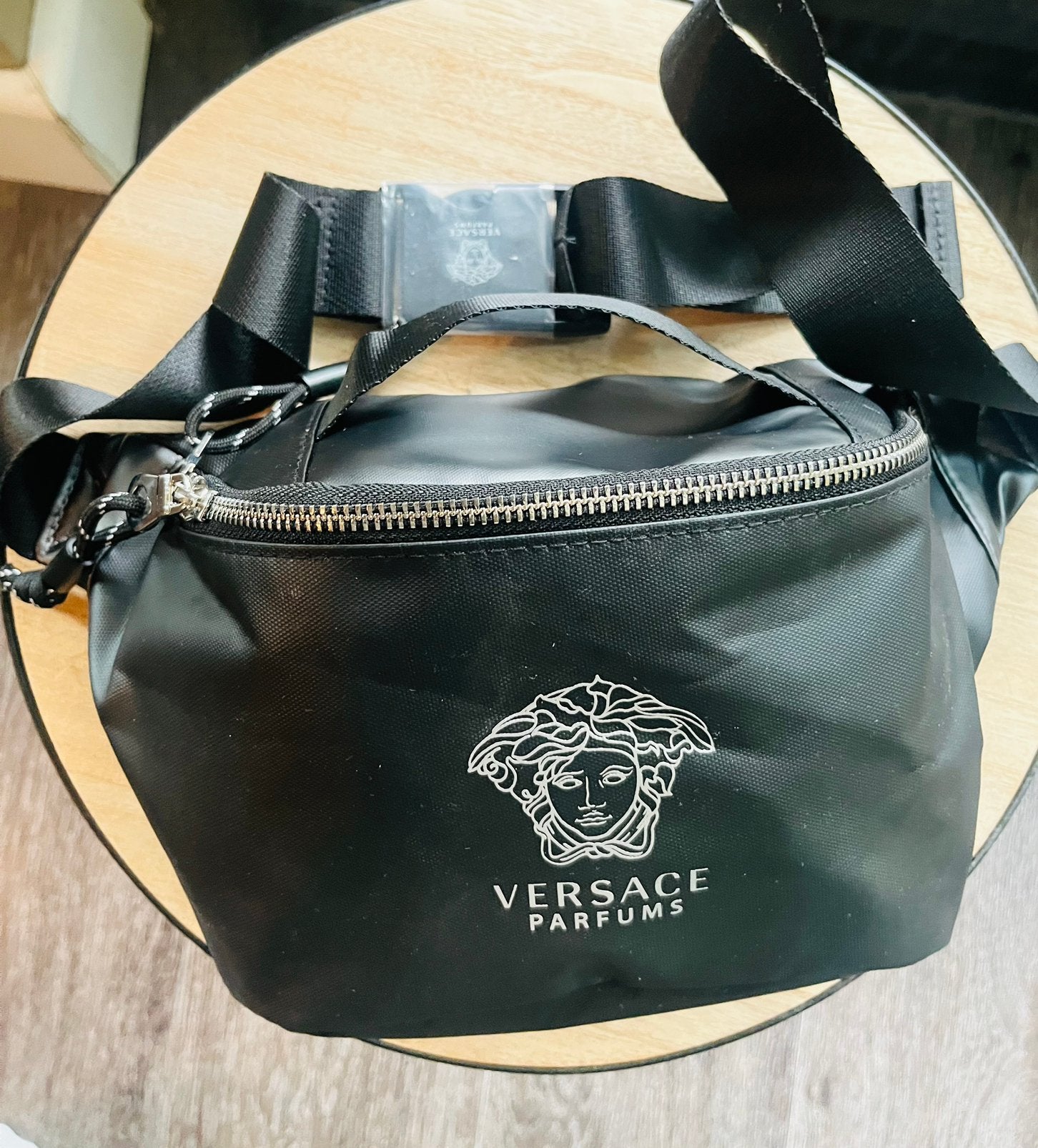 Versace Parfums heuptas, Sieraden, Tassen en Uiterlijk, Ophalen of Verzenden, Nieuw, Zwart, Overige merken