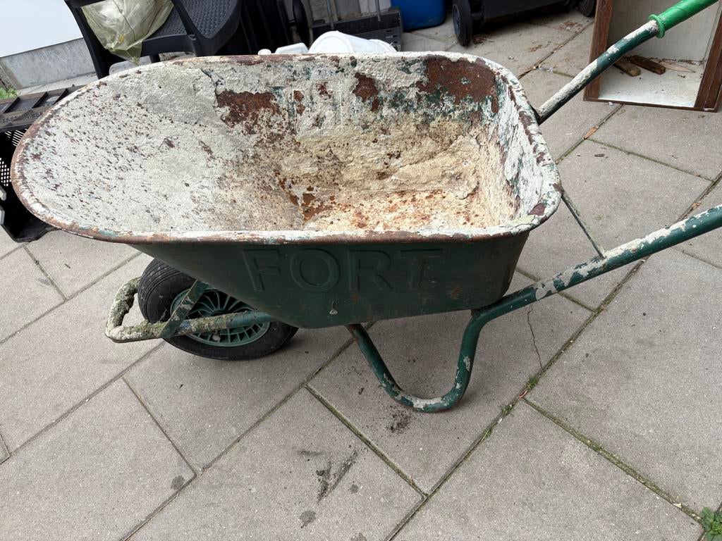 2 X Kruiwagen - Gebruikt maar functioneel, Ophalen, Gebruikt, Handmatig, Eenwielig