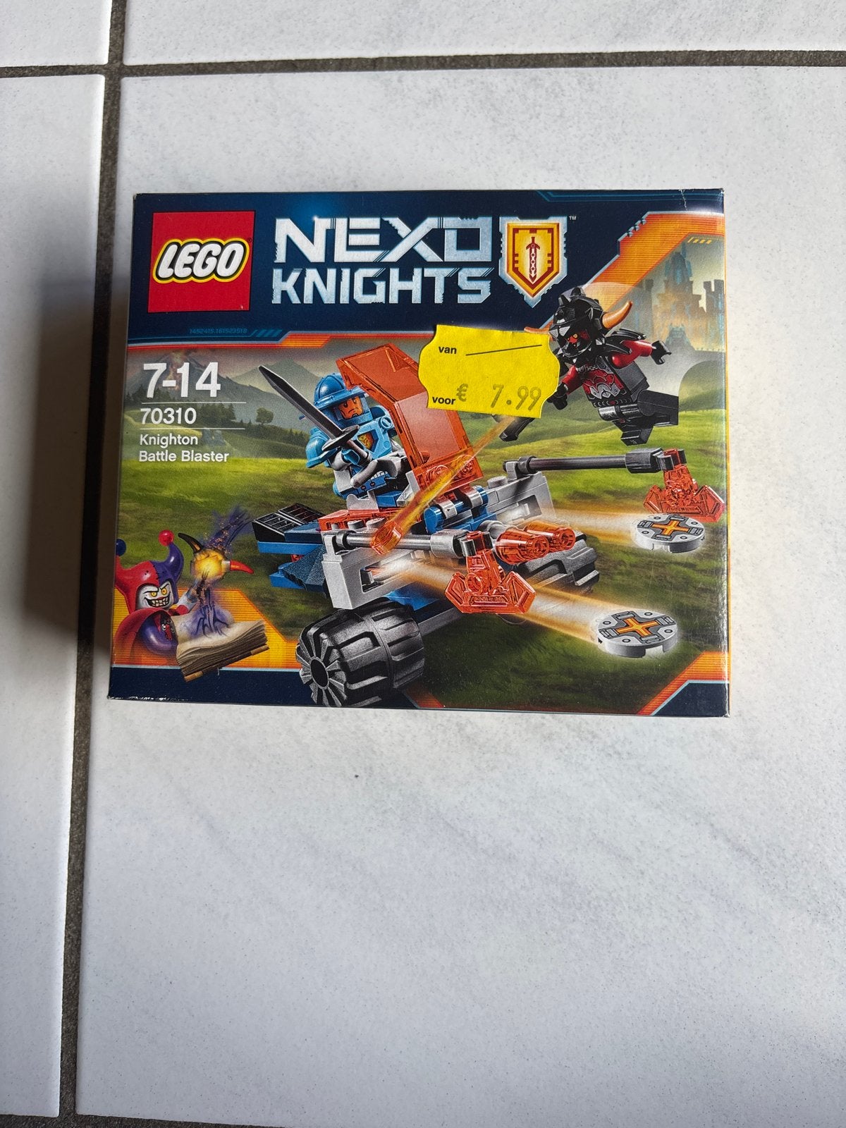 Lego Nexo Knights 70310 Knighton Battle Blaster, Kinderen en Baby's, Speelgoed | Duplo en Lego, Lego, Nieuw, Ophalen of Verzenden
