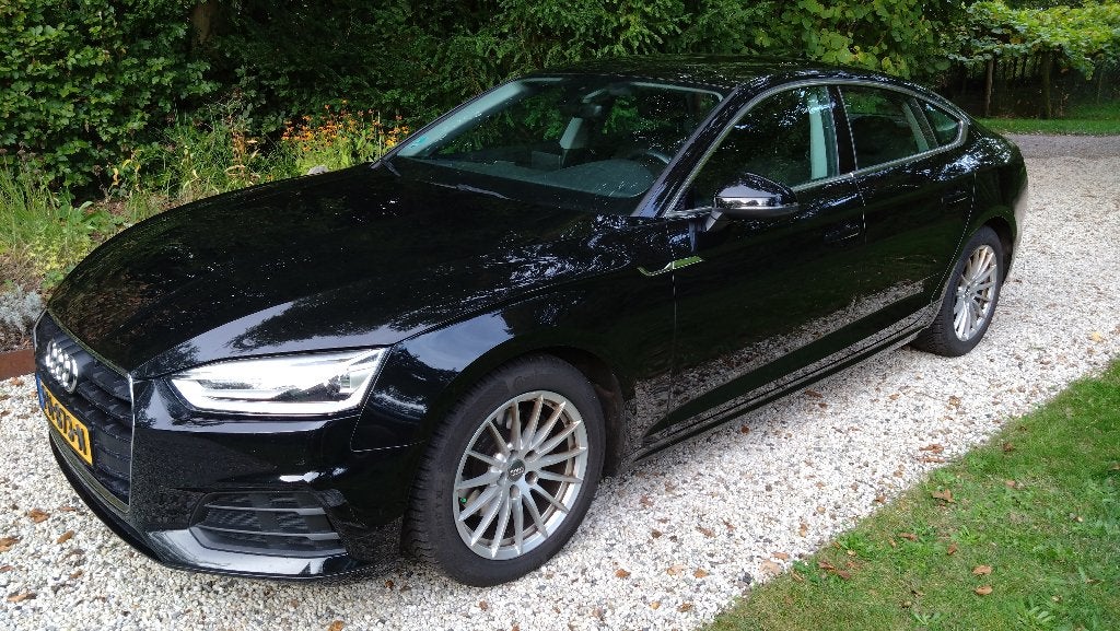Audi A5 2.0 Tfsi 191PK Sportback S-tr 2017 Zwart, Auto's, Automaat, Stof, 1984 cc, 1435 kg