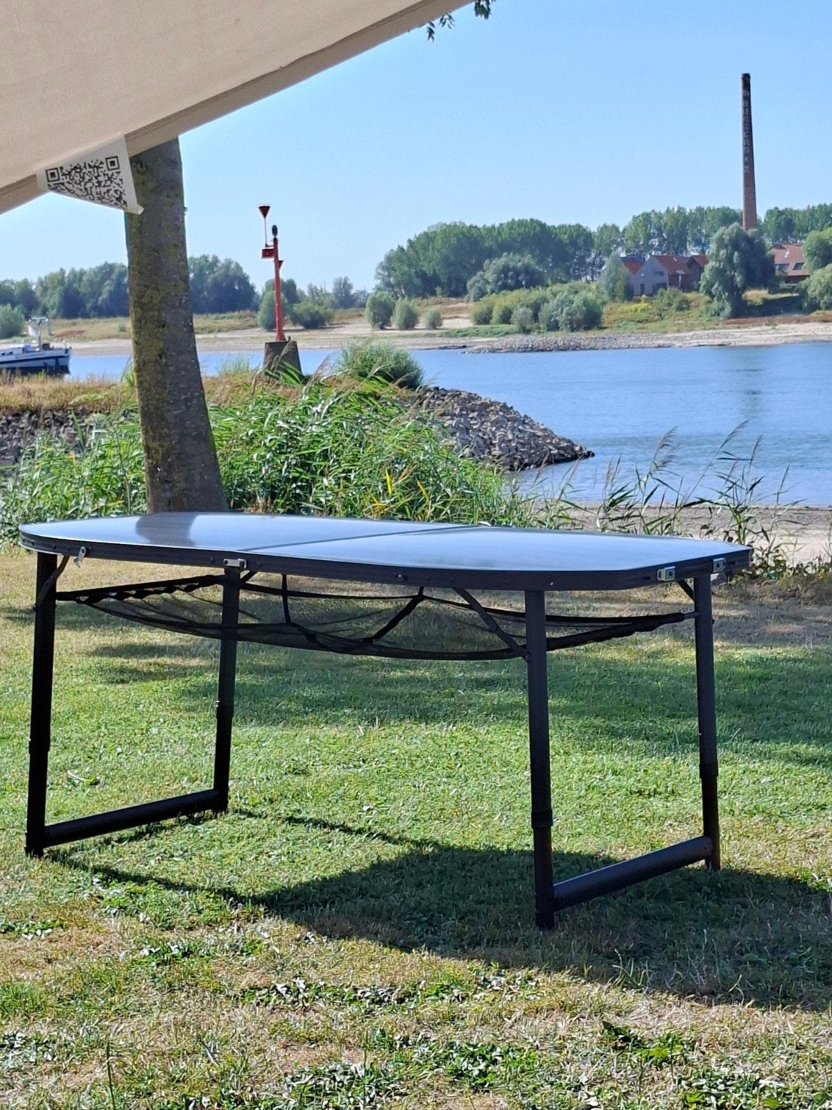 Opvouwbare campingtafel - Ideaal voor buitenactiviteiten, Ophalen of Verzenden, Gebruikt, Campingtafel