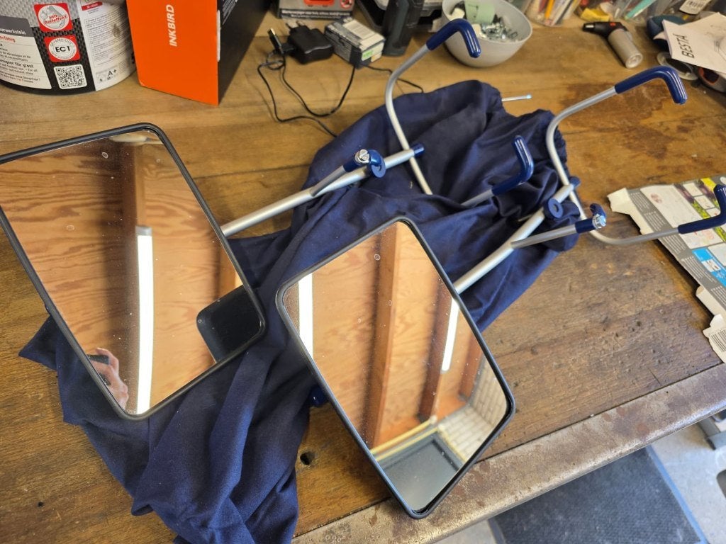 Oppi 37419 Caravanspiegels C5/DS4/Opel Astra/Peugeot 308/SW, Ophalen of Verzenden, Gebruikt, Universele onderdelen