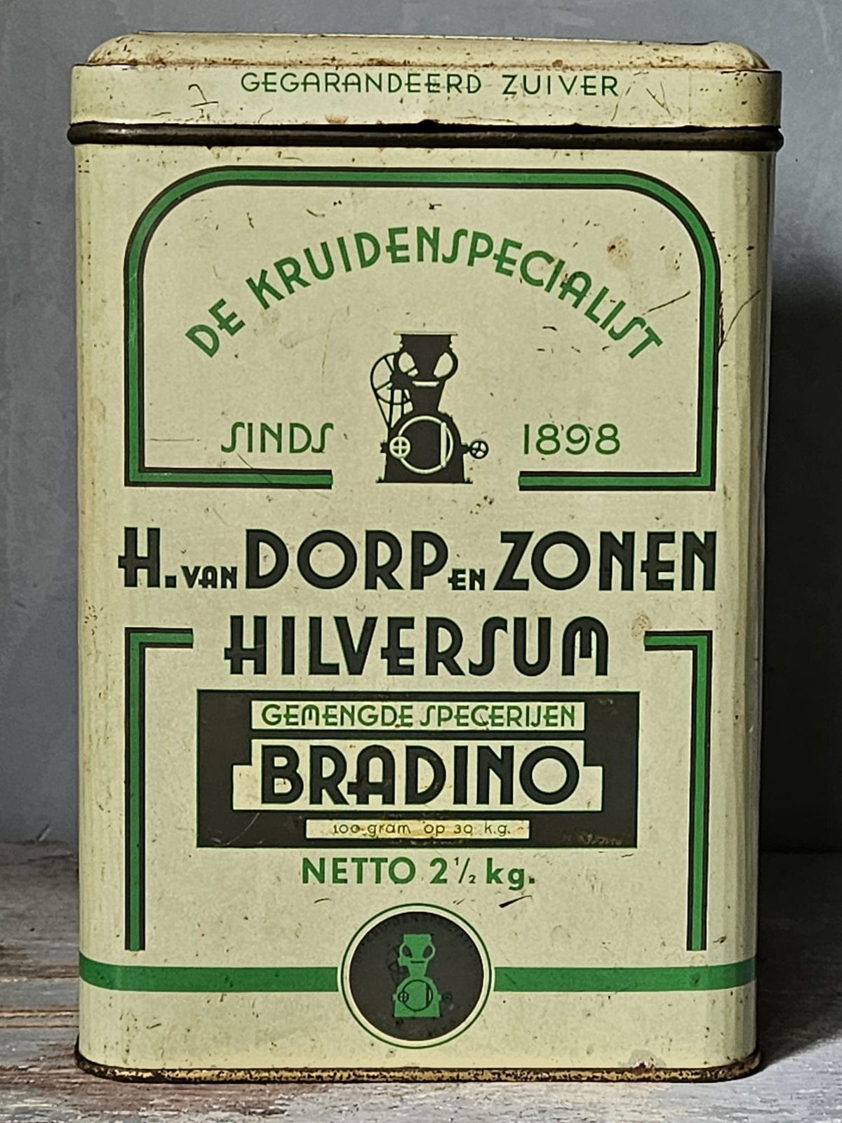 Winkelblik H van Dorp, Verzamelen, Blikken, Ophalen of Verzenden, Zo goed als nieuw, Overige