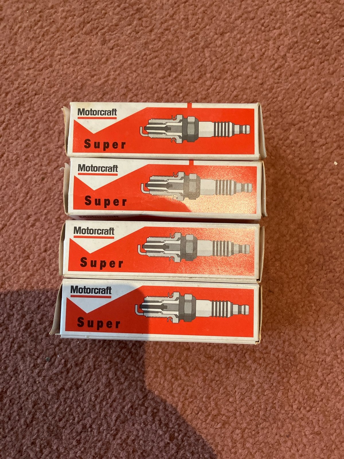 Motorcraft Super Bougies - Nieuw in doos (4 stuks), Ophalen of Verzenden, Nieuw, Ford