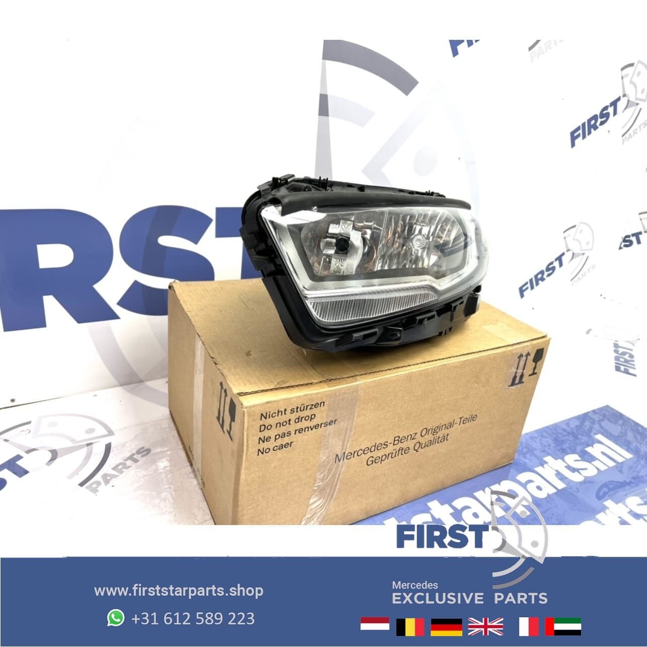 W177 A Klasse HALOGEEN KOPLAMP LINKS (GEEN LED) 2018-2022 OR, Gebruikt, -, Ophalen of Verzenden, -