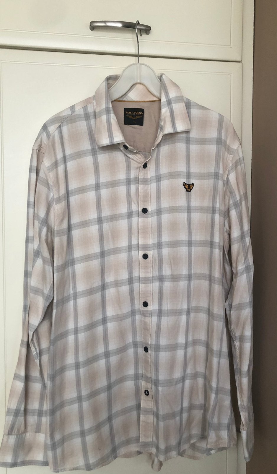 Pme legend blouse, Ophalen of Verzenden, Zo goed als nieuw, Blauw, Overige halswijdtes