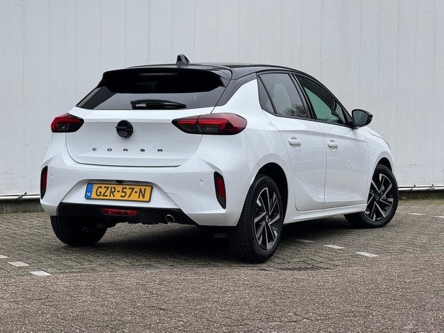Opel Corsa 1.2 Turbo GS-Line LUXE met Groot-Navi/Camera, Cli, Auto's, Voorwielaandrijving, 101 pk, Gebruikt, Leder en Stof