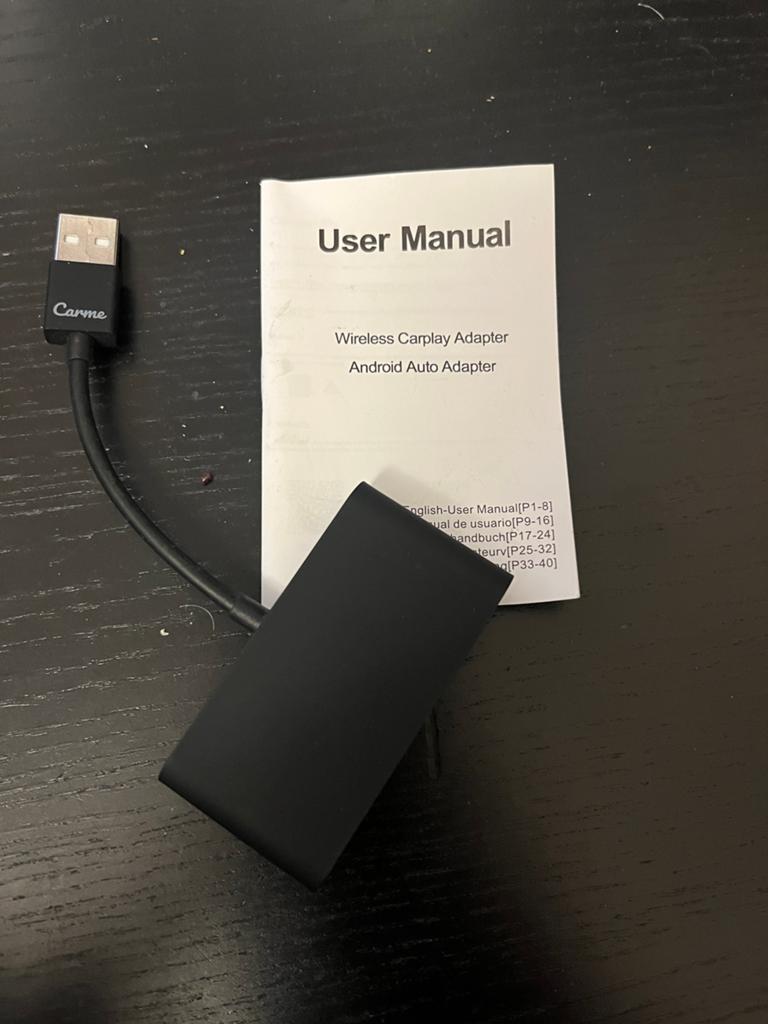 CarMe Draadloze CarPlay Auto Adapter, Auto diversen, Auto-accessoires, Zo goed als nieuw, Ophalen of Verzenden