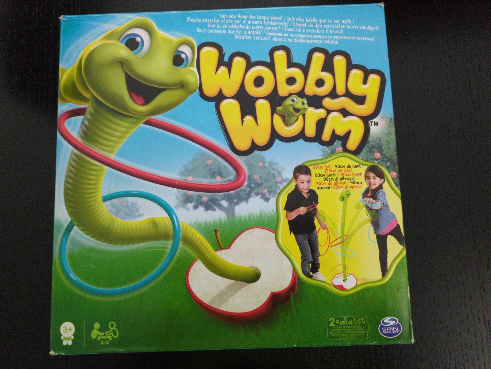 Wobbly Worm Spel - Leuk ringwerpspel voor kinderen, Drie of vier spelers, Ophalen of Verzenden, Gebruikt, Spin Master