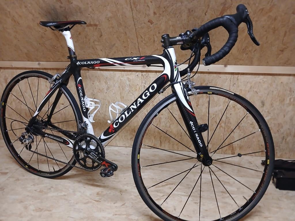 Colnago CX1, Gebruikt, Carbon, 10 tot 15 versnellingen, Velgrem