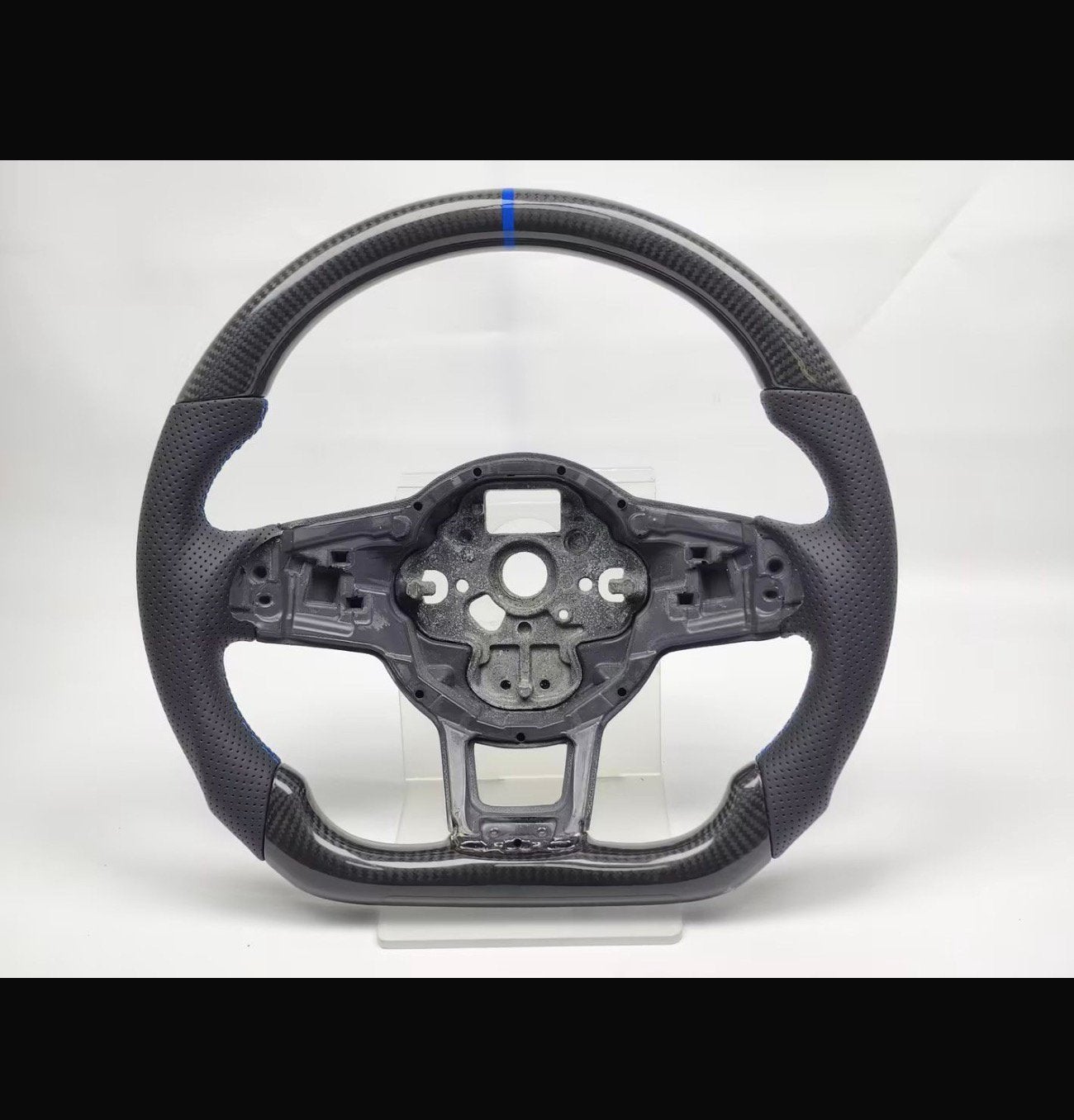Golf 7 gte stuur carbon/leer blauw, Ophalen of Verzenden
