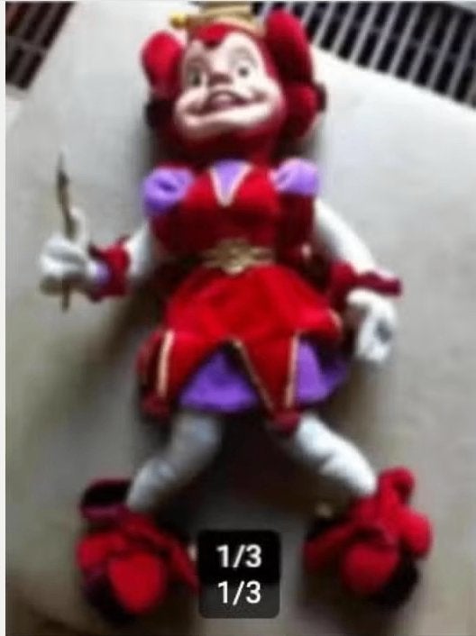 Pardoes knuffel H 50 cm rood., Overige merken, Overige karakters, Overige typen, Ophalen of Verzenden