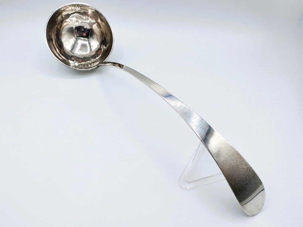 Zilveren soeplepel, J.A. de Haas, Amsterdam, 1802, Verzenden, Zilver