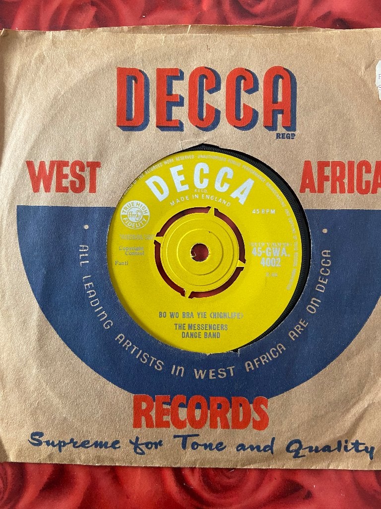 Decca West Africa singles 3, Gebruikt, Wereldmuziek, 7 inch, Ophalen of Verzenden