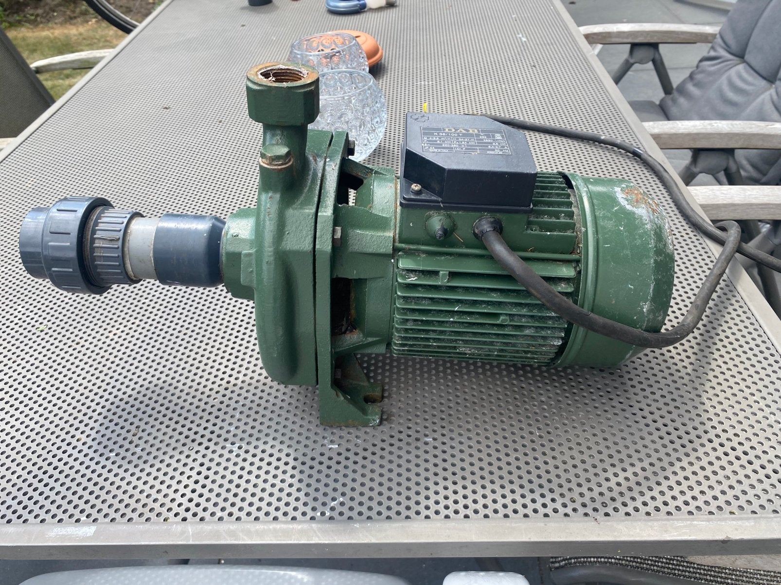 Izgst Dab pomp 230 / 400 K36/100T, Tuin en Terras, Waterpompen, Ophalen, Gebruikt, Beregeningspomp