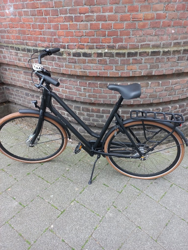 Cortina Foss ND3 damesfiets 57cm zwart, Fietsen en Brommers, Fietsen | Dames | Damesfietsen, Versnellingen, 56 cm of meer, Zo goed als nieuw