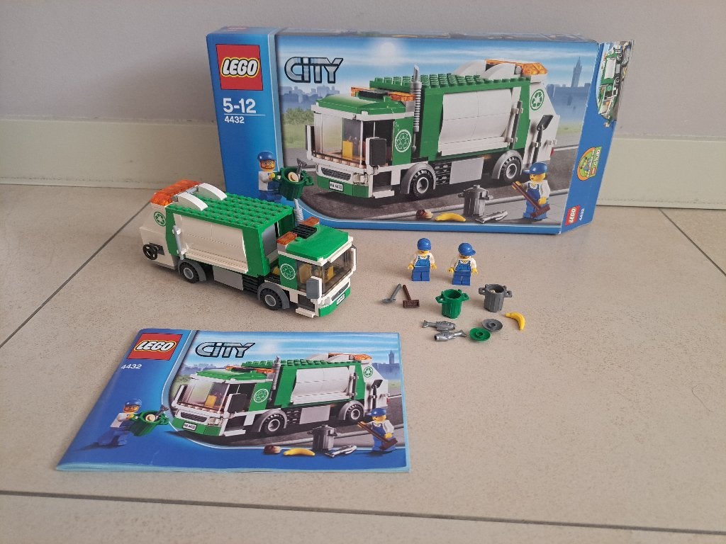 LEGO City Vuilniswagen set 4432, City, Lego, Ophalen of Verzenden, Zo goed als nieuw