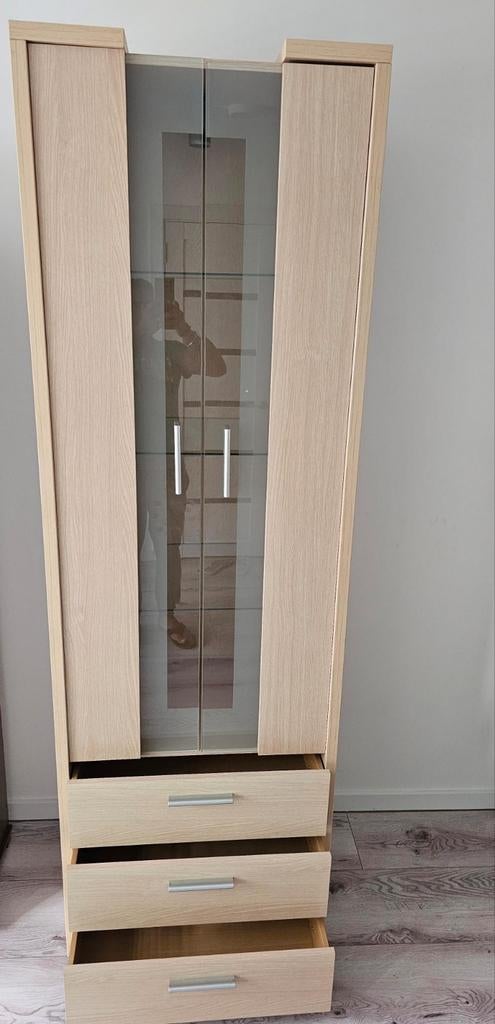Mooie moderne kast, Ophalen of Verzenden, Zo goed als nieuw, 25 tot 50 cm, 200 cm of meer