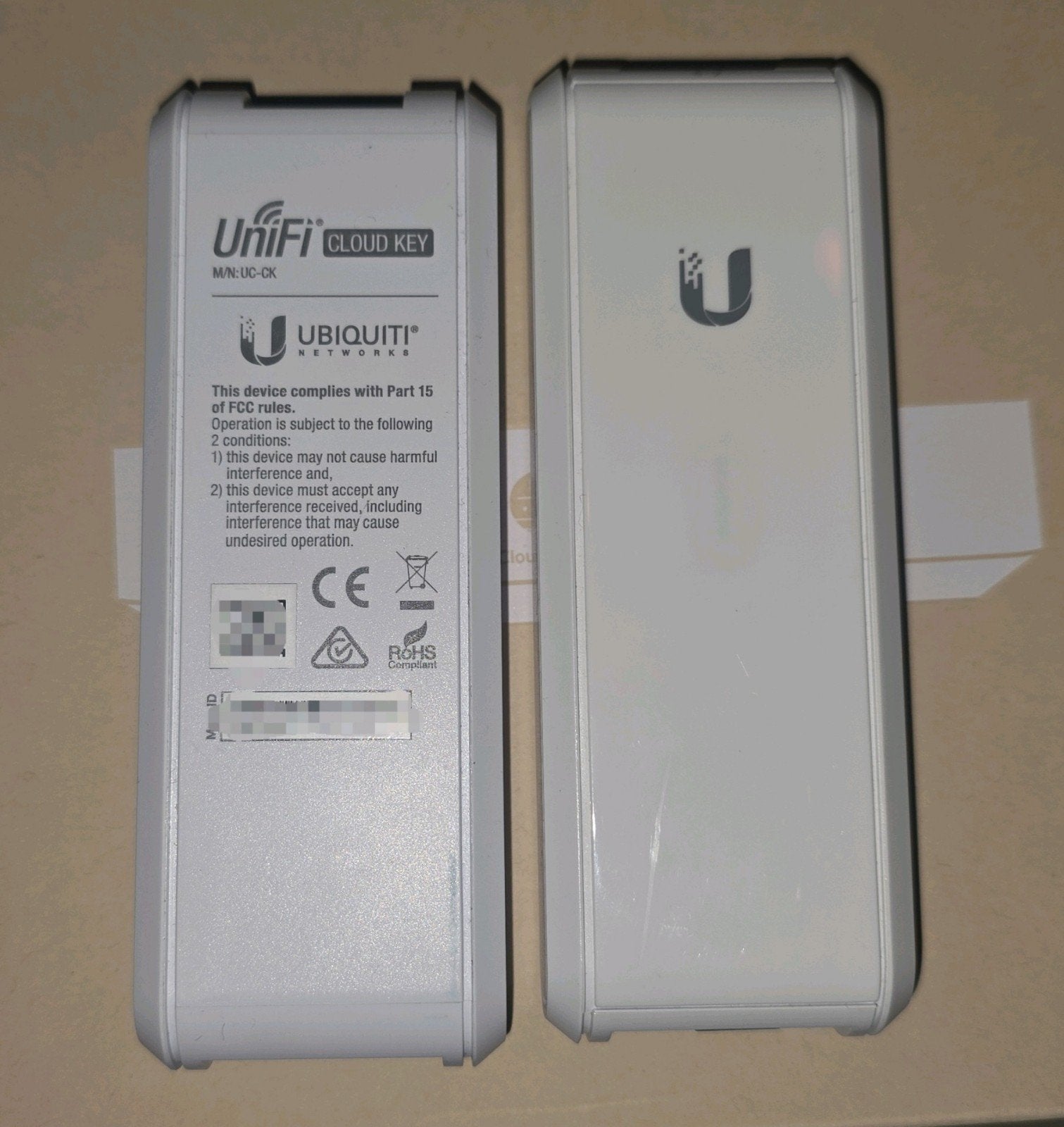 2x Ubiquiti UniFi Cloud Key Gen 1 UC-CK Controller, Ophalen of Verzenden, Gebruikt