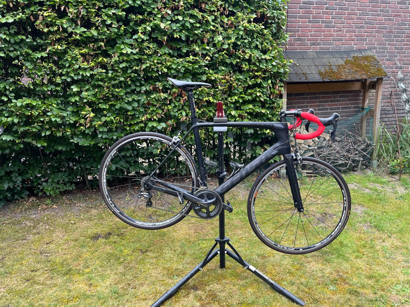 Racefiets carbon (maat 54)met Shimano Ultegra afmontage, 28 inch, Gebruikt, Carbon, Meer dan 20 versnellingen
