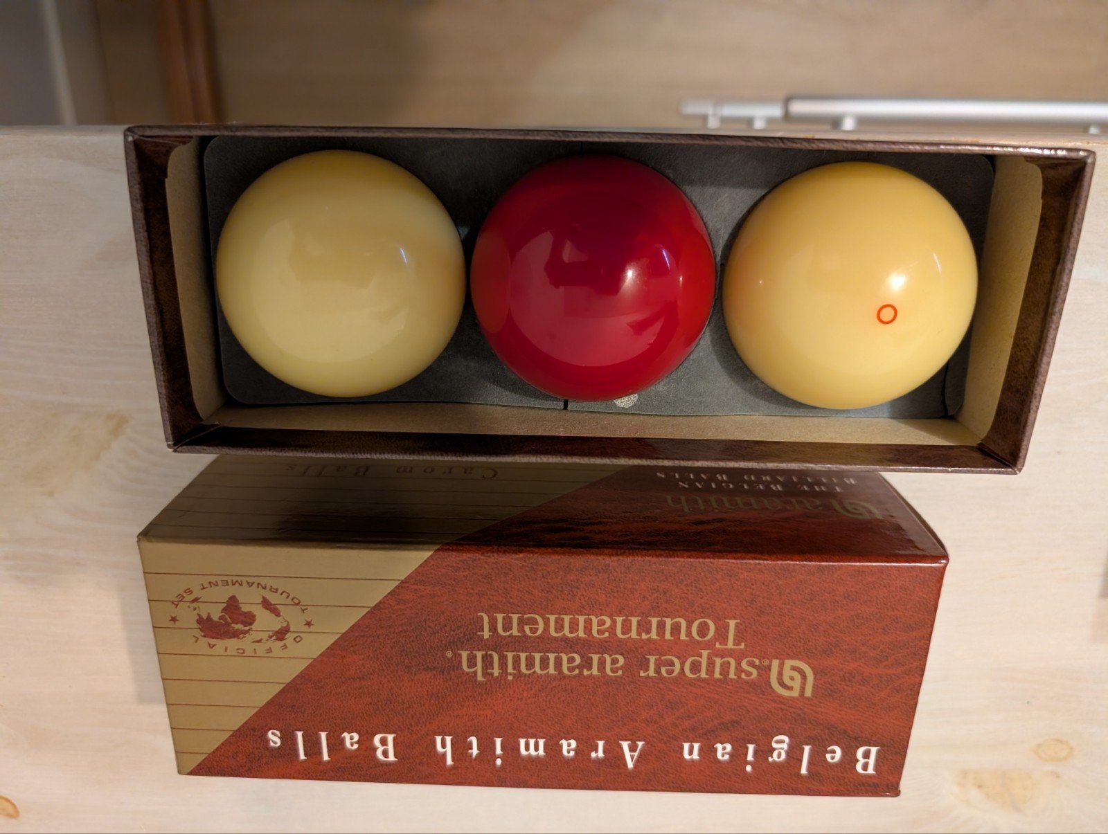 te koop biljart ballen, Ophalen, Zo goed als nieuw, Keu of Ballen