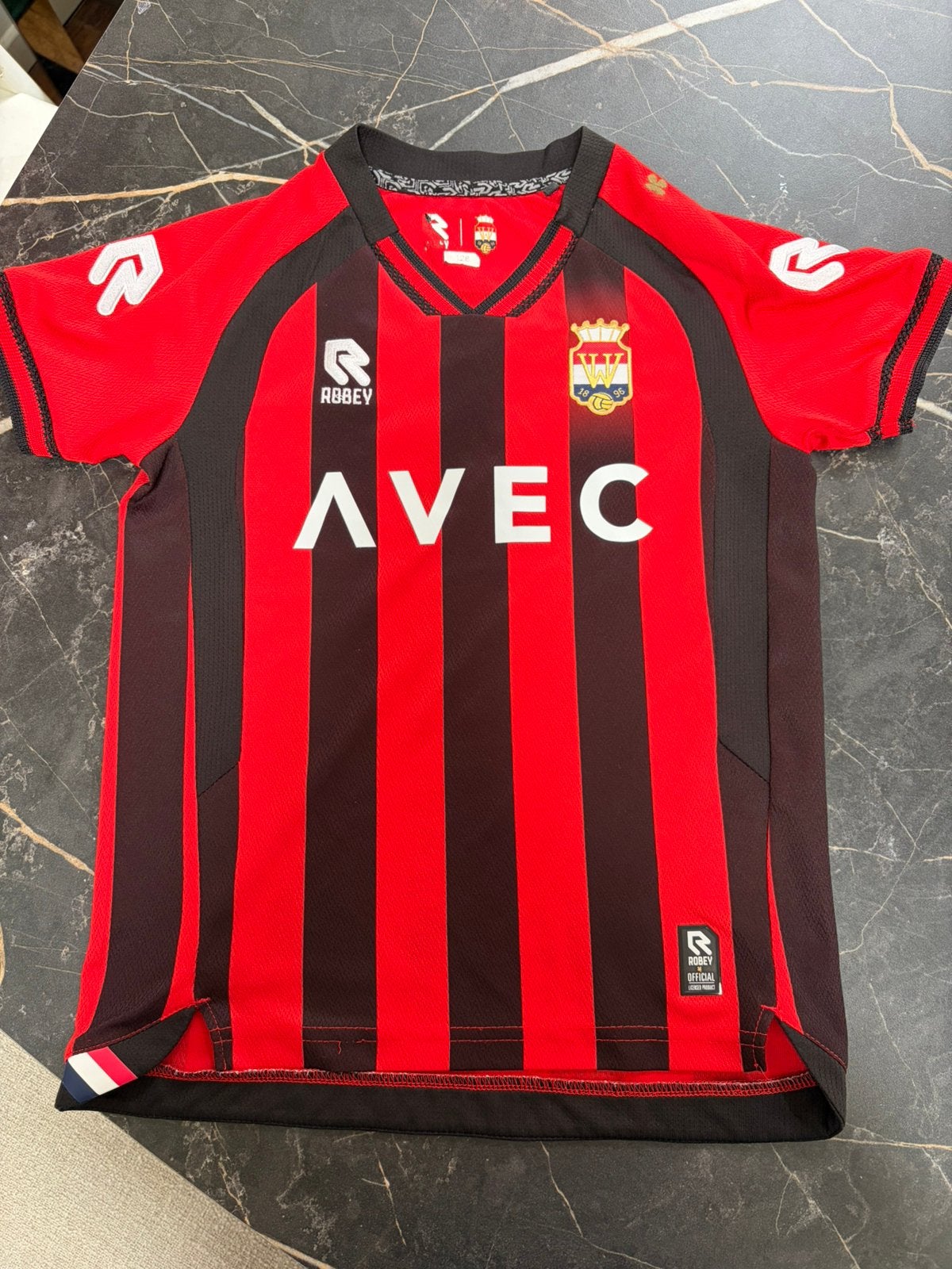 Willem 2 Tilburg voetbal shirts maat 128, Ophalen of Verzenden, Gebruikt, Shirt